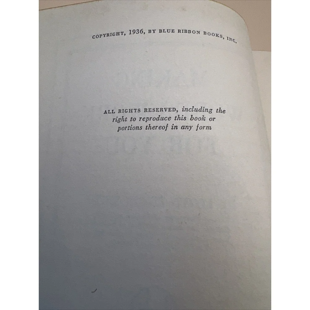 N/A old book